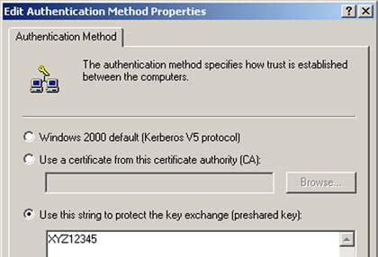 4. Select the Authentication Methods tab, and click the Edit button. Figure C-13: Authentication Methods 5.