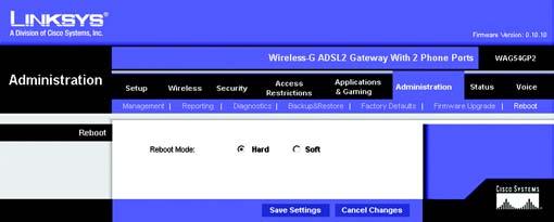 Firmware Upgrade The ADSL Gateway allows you to upgrade firmware for the Gateway s network functions. To upgrade the Gateway s firmware: 1.