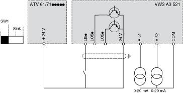 I/O Wiring Diagrams Current Mode, Power