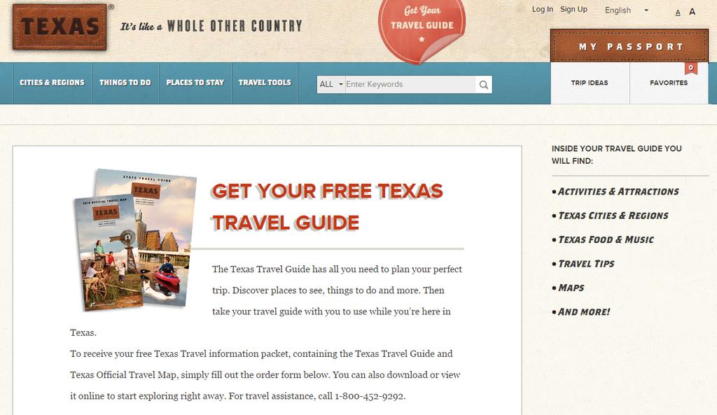 Campaign Overview Texas Tourism Example Goal: Generate Leads (Measured by distribution of Texas Travel Guide) Objective: Create brand awareness &