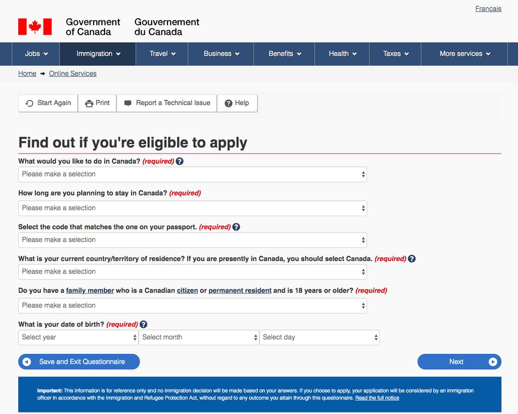 Step 5: Find out if you re eligible to apply (You won t see this if you have a personal