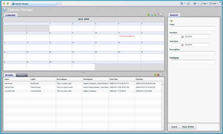 Brief: Calendar Management Calendar Management A Demonstration of TopBraid Live What you will learn in this Brief: Rapid Semantic Building Full life cycle support from model to app Ease of building