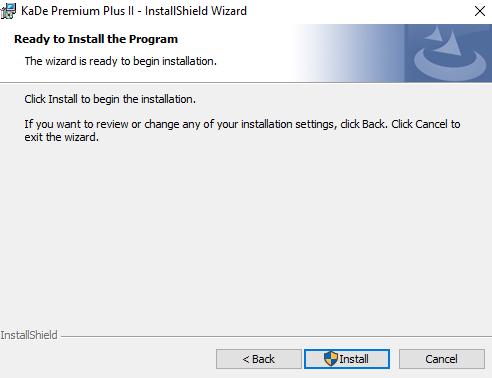 Click Install, to