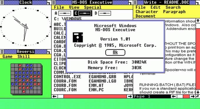 WINDOWS OPERATSION TIZIMI Windows 1.