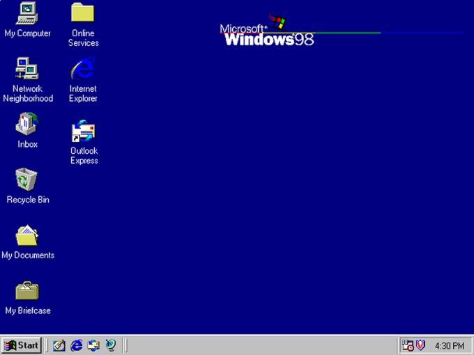 Windows 98 (1998) Windows 98 tizimi Windows 95 ning muvaffaqiyatlari va kompyuterning ishlab chiqarish samaradorligini oshirish asosida tayyorlandi.