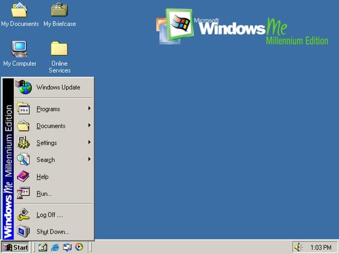 Windows ME (2000) Windows ME da asosiy urg u multimediaga qaratildi, biroq u yaxshi ishlamas, ko p xatolik berardi.