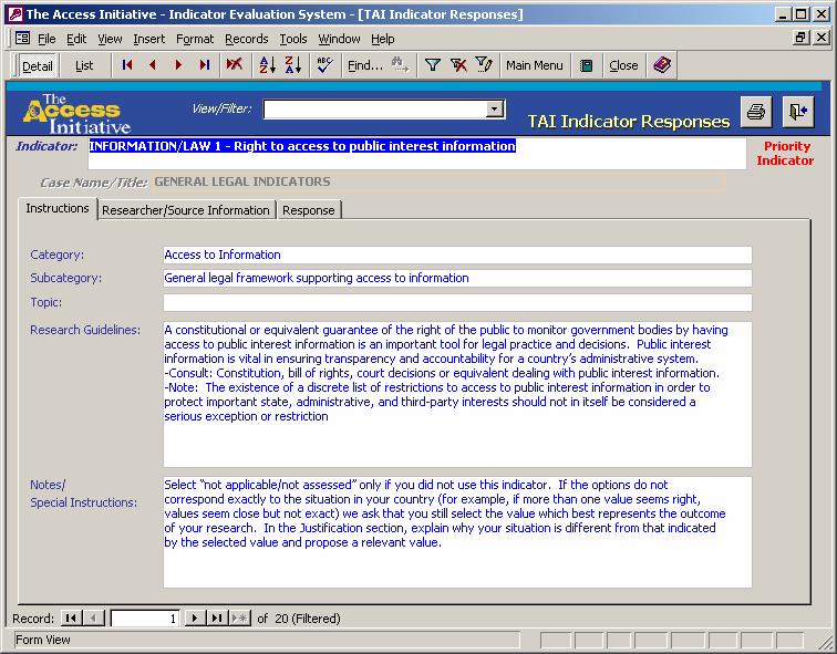 Form Menu Form Header Form Toolbar Tab View Navigation Buttons FIGURE 7 - FORM STRUCTURE Information that is non-editable is displayed in BLUE with a white background.