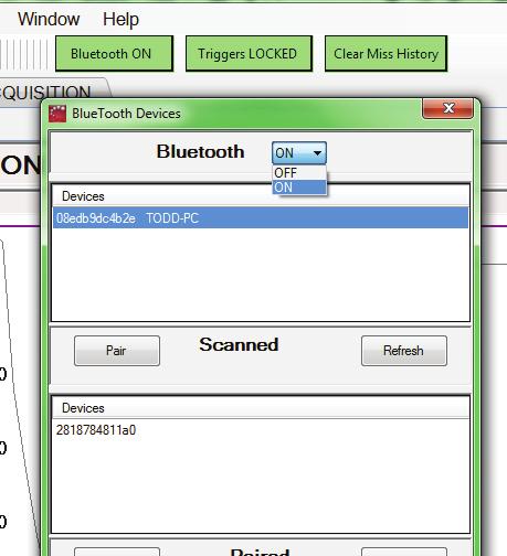 Next, locate the Bluetooth icon on your desktop and click it (Figure 12) and select Open Settings.