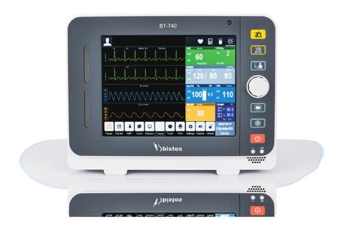 Trend Graphic BT- 740 8.4 color TFT touch screen ECG, Resp.