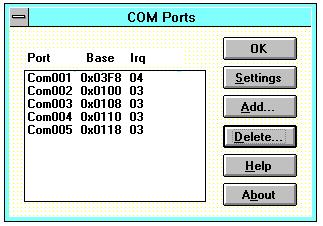 Be sure to restart Windows after all serial ports have been added so that the new configuration takes effect. Figure 3-3.