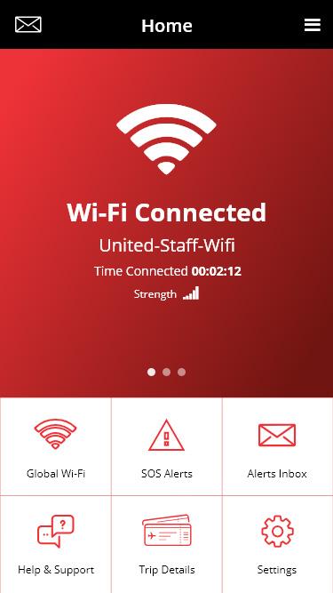 5 6 When you wish to use the service ensure to have the Sleek Wi-Fi application enabled.