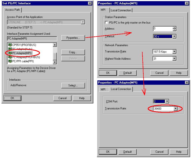 Manual VIPA HMI Chapter 3 Deployment CC 03 - CC-CPU Configure MPI for Green Cable Hints for the configuration of a MPI interface are to find in the documentation of your programming software.