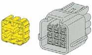 Please note: the female Furukawa connector is a 9 pin black connector with a yellow top, as shown in Figure 4.