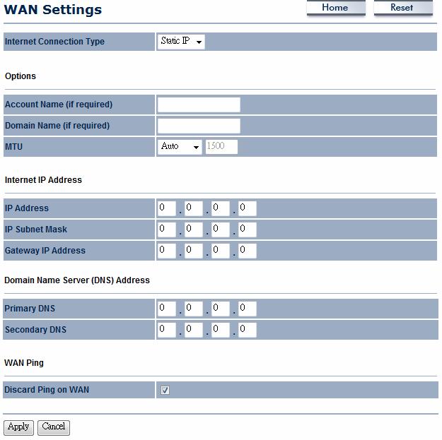 Chapter 10 Router Settings This section is only available for AP Router Mode and Client Router Mode. 10.1 WAN Settings This chapter describes the OM2P-HS V2 WAN settings.