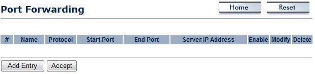 10.4 Port Forwarding Port forwarding can be used to open a port or range of ports to a device on your network Using port forwarding, you can set up public services on your network.