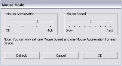 15 MODE TOGGLE... Toggles between PEN mode and MOUSE mode. When first setting a tool button to MODE TOGGLE.