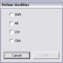 Sets the screen cursor tracking speed when in MOUSE mode Sets the screen cursor acceleration when in MOUSE mode.