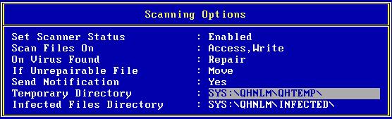 Scan Files On By default Quick Heal Real Time scanner scans a file when it access or write.
