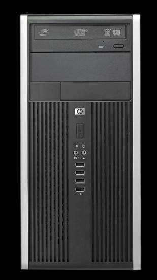 HP Compaq 6000/6005 Pro Business PC Microtower (MT) Feature Placement 1 2 3 4 5 Front View 1.