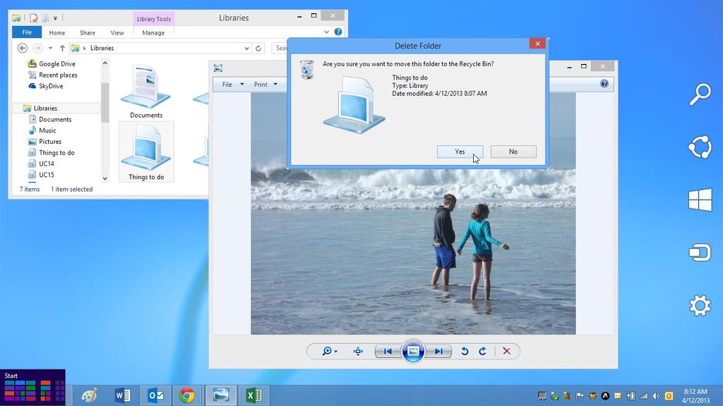 Software Windows 8 interface Start