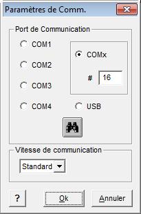 Only assign the COM port to an unused one.