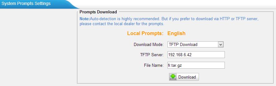 Figure 13-3 Configure Tftpd32 Step3.Update via TFTP 1) TFTP Server: fill in IP address of tftpd32 server, such as 192.168.6.42.