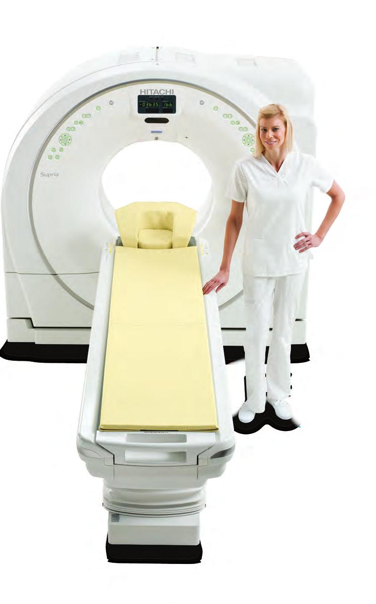 Supria 16 Slice CT Puts You On The Path of High Quality, Cost-Effective CT Scanning Solid Capabilities Are Built Into the Supria Addressing the challenges of controlling healthcare organization costs