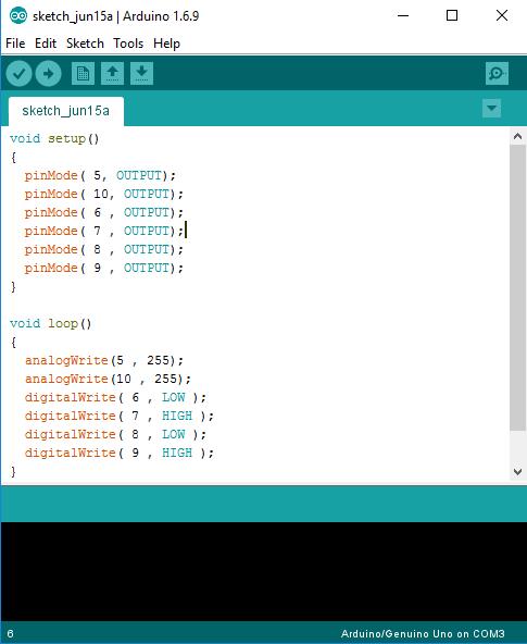 program called ARDUINO from the link provided as well as the graphical plug-in called