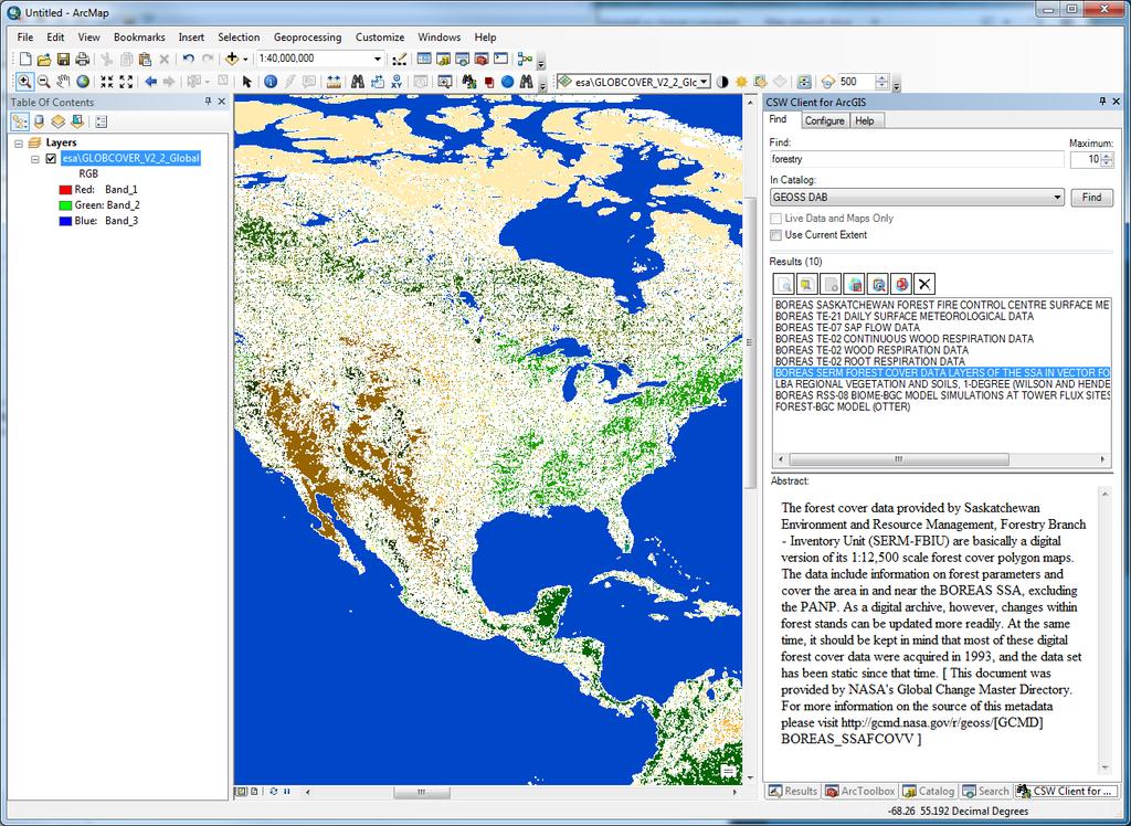 Discover Metadata ArcGIS Online, Geoportal Server, Search Widgets, CSW Client ArcGIS