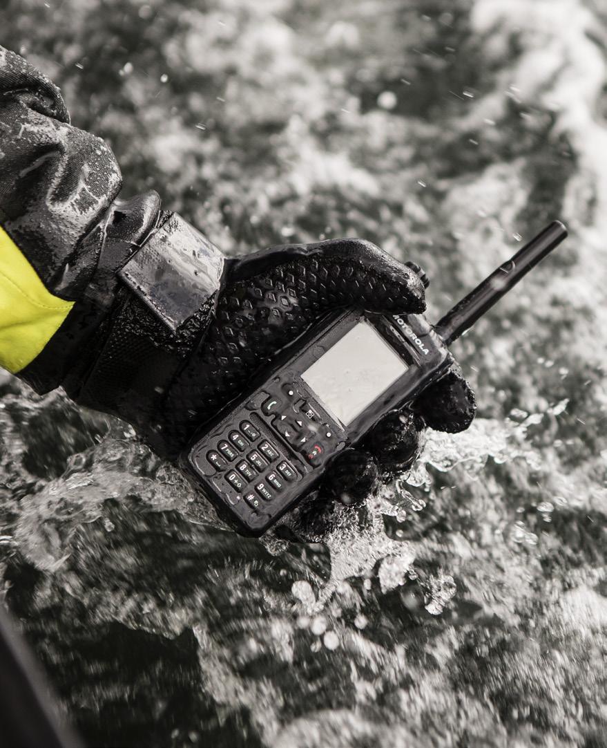 RUGGED PTT DEVICES ARE HIGHLY DESIRED The need to equip workers with rugged, commercial-grade PTT devices is on the rise.