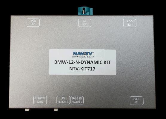 BMW12-N kit interfaces 2 video