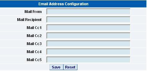 c) Below this you will see there is anther section. This is for configuring who the e-mails are to be sent too. Mail From :- The email address which you would like the e-mail to appear from.