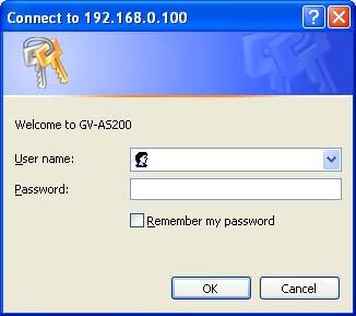 To assign the AS200E Controller to a fixed IP: 1. Open an Internet browser, and type the default IP address https://192.168.0.100.