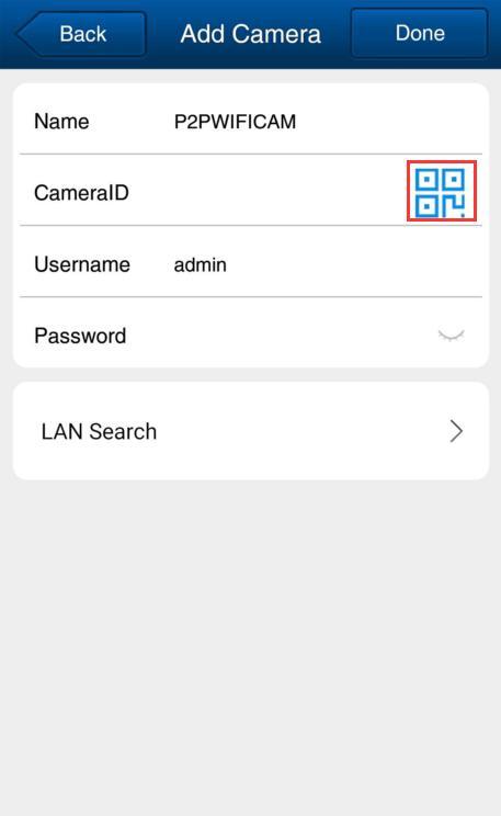 C.3 search in LAN Search in LAN to Add Scan ID to Add Manually to Add via WIFI configuration guide to Add 6.
