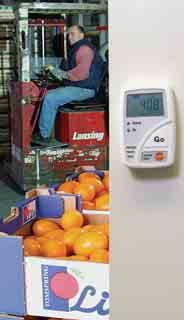 45 Monitor ambient storage conditions Reliably and efficiently testo 175-H1 testo 175-H2 The affordable humidity/temperature logger testo 175-H1 without display monitors fluctuations in storage
