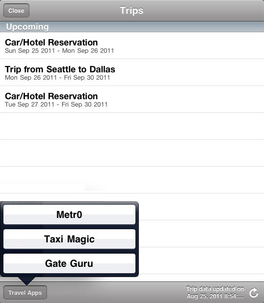 Use GateGuru for information about airport amenities, food, shops,