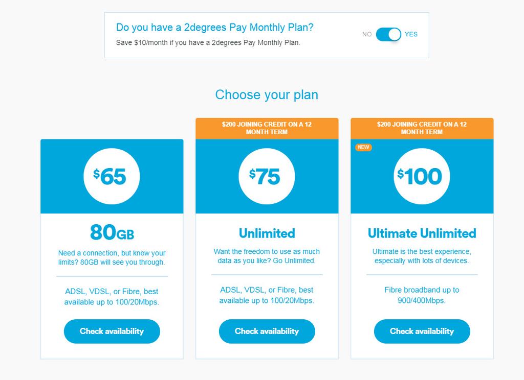3. Customers can choose will always receive the fastest available speed at no additional cost on all plans. 4.