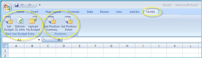 This is a plug-in for Microsoft Excel, which adds buttons to the Excel ribbon that allow you to perform your budget creation and management directly in Excel, and then import the