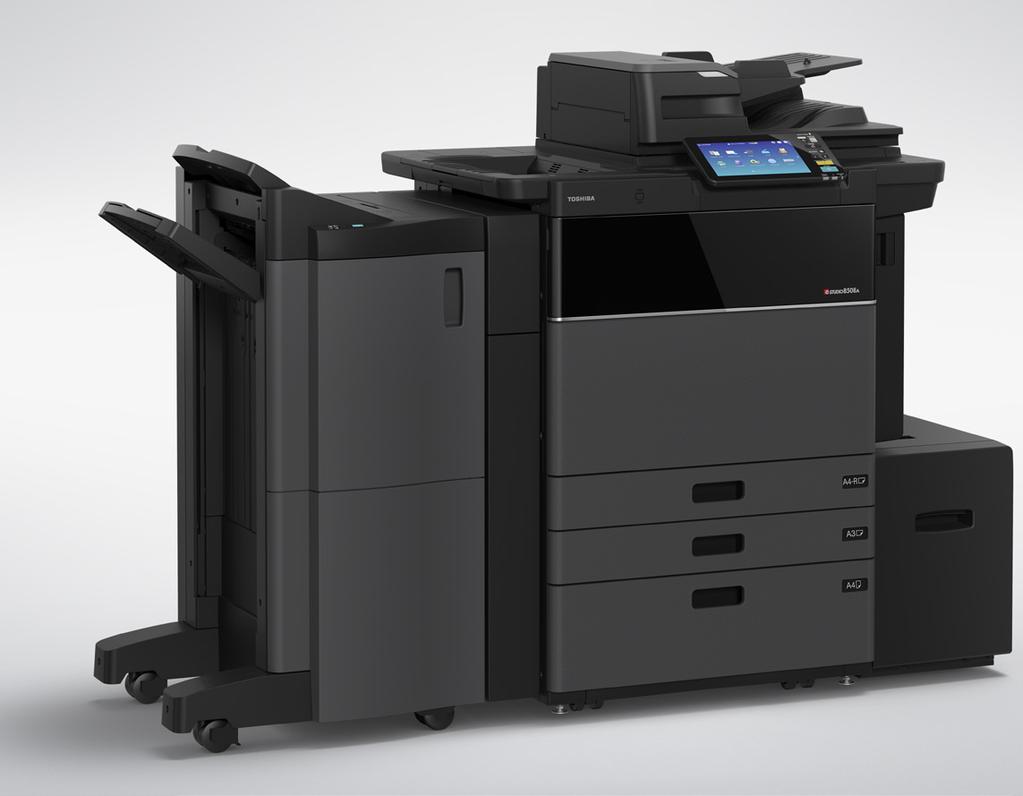 Based on trusted Toshiba technology all systems were built to provide reliable document output from the very first page, right to the last.