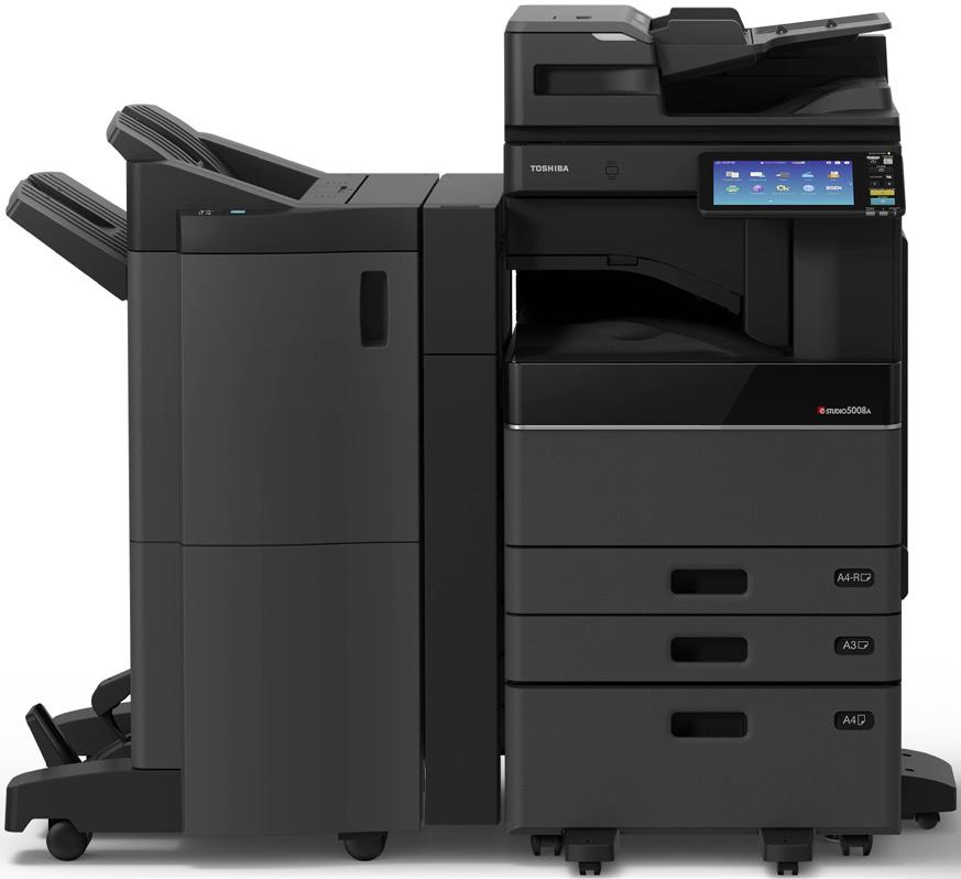 With speeds of up to 240 images per minute the standard Dual Scan Document Feeder adds to the already impressive efficiency of these models.