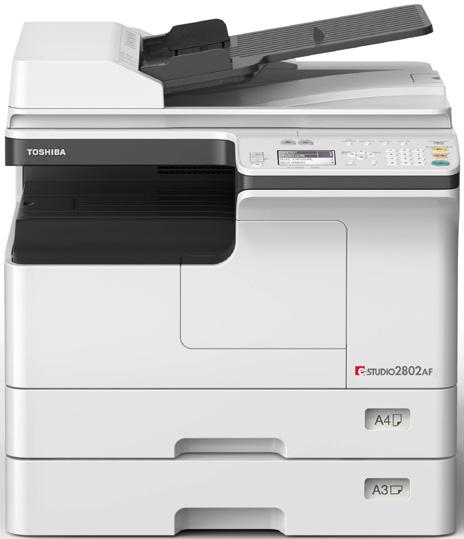 A3 MONOCHROME SYSTEMS 7 KEY SPECIFICATIONS e-studio8508a series e-studio2508a series e-studio2309a e-studio2802af Functions Print & Copy Speed Maximum Paper Capacity Document Feeder Paper Size &