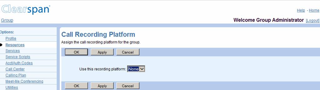 6.1 ACCESS THE GROUP RESOURCES MENU Use the items on the Group Resources menu, for example, to list resources assigned to your group.