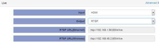 the parameter according to the following items: Input: Auto/HDMI/SDI/ YPbPr /AV source