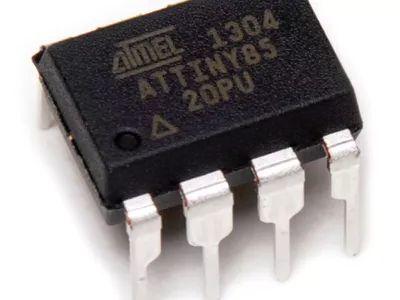 ATTINY85 & I2C Low Power Consumption 300 Microamps Large operation voltage 6 programmable pins