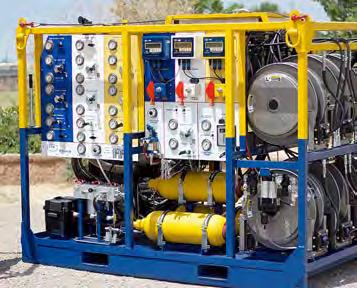 to the wellhead Remote monitoring system with lockout protects against