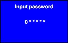 Input correct password, then you can