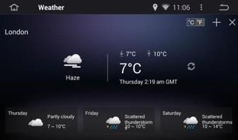 Controlling Desktop Widget s Many customers want to have the current weather displayed on the desktop, and this is easy with the Desktop widgets included with