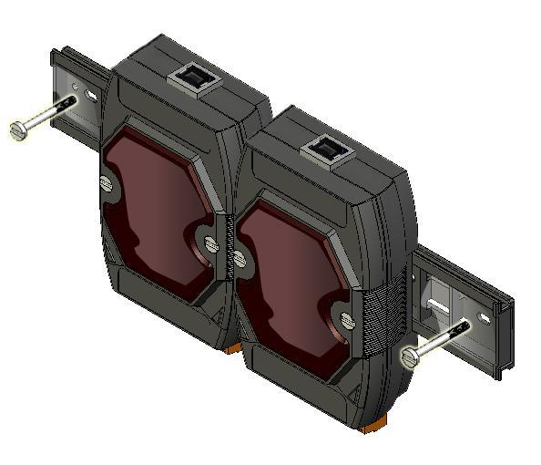 DIN-Rail Mounting Mounting on a DIN-Rail 1 Dismounting