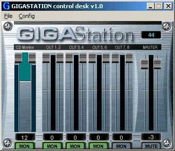 CHAPTER 4. GIGAStation Control Panel If you complete the GIGAStation hardware installation and software setup, you need to learn about the GIGAStation Control Panel.