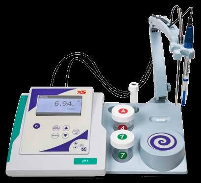 Simple and Easy XS Instruments ph 8 ph/mv/ C Bench top Meter A group of European experts in electrochemistry and a famous Asian producer have developed this new line of bench top meters, finding the
